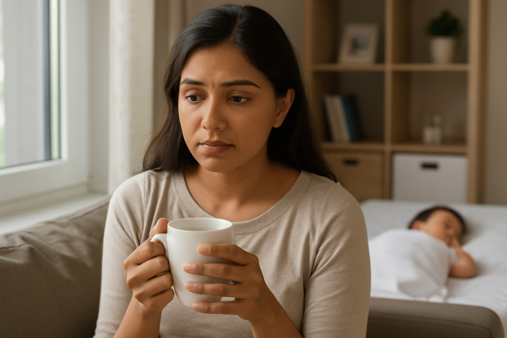 Ayurvedic support for postpartum blues